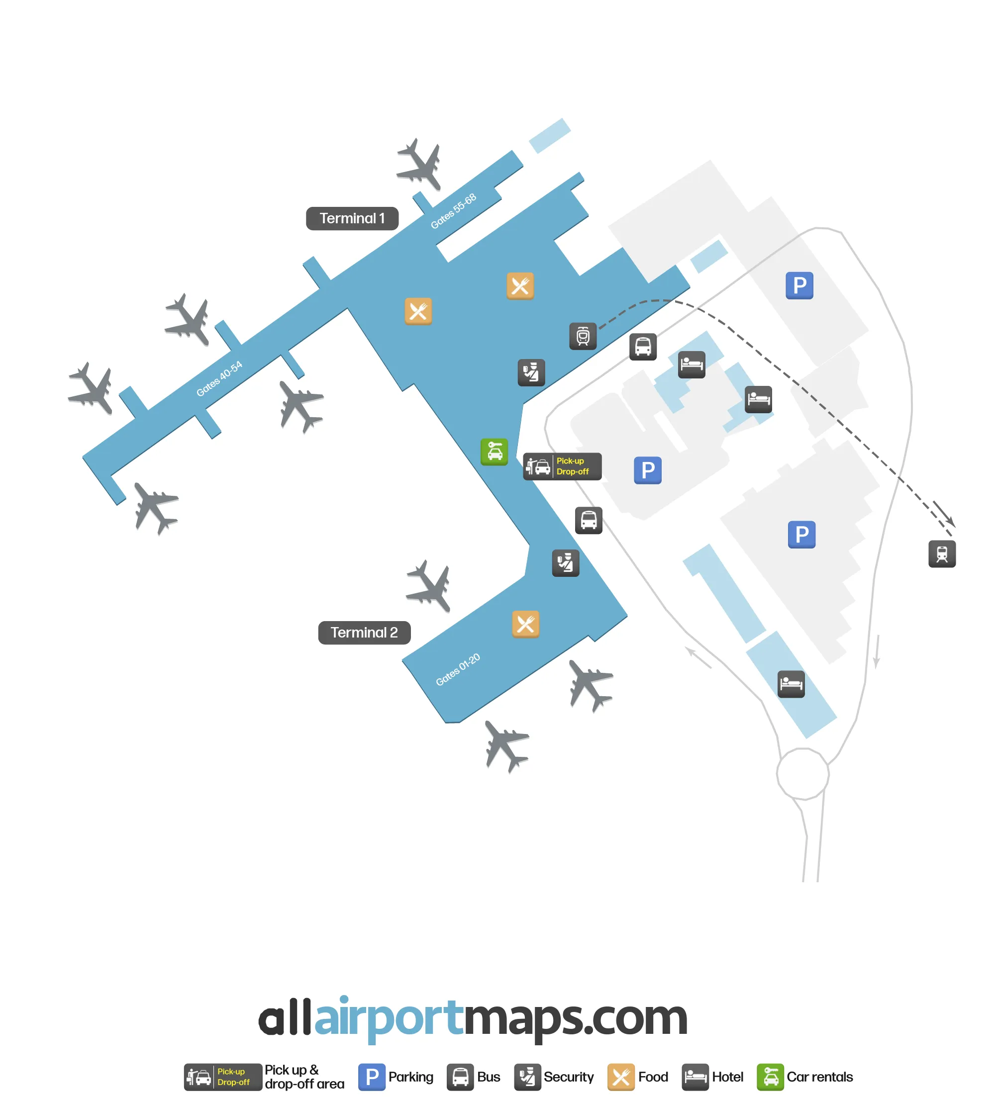 Mapa completo BHX